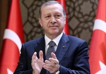 Başkan Erdoğan tekvandocuları kabul etti