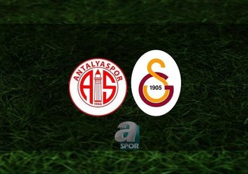 Antalyaspor - G.Saray | İlk 11'ler belli oldu