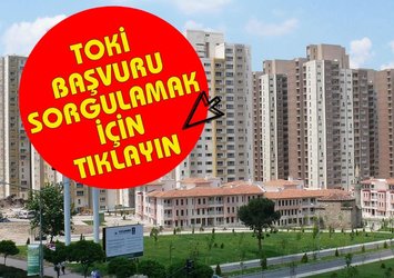 TOKİ başvuruları sorgula e-Devlet