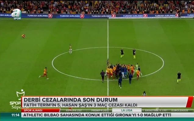 Derbi cezalarında son durum