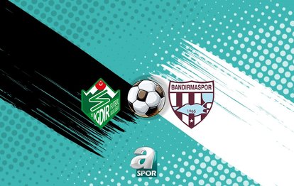 Alagöz Holding Iğdır FK-Bandırmaspor maçı izle: Ne zaman ve saat kaçta? Hangi kanalda canlı yayınlanacak?