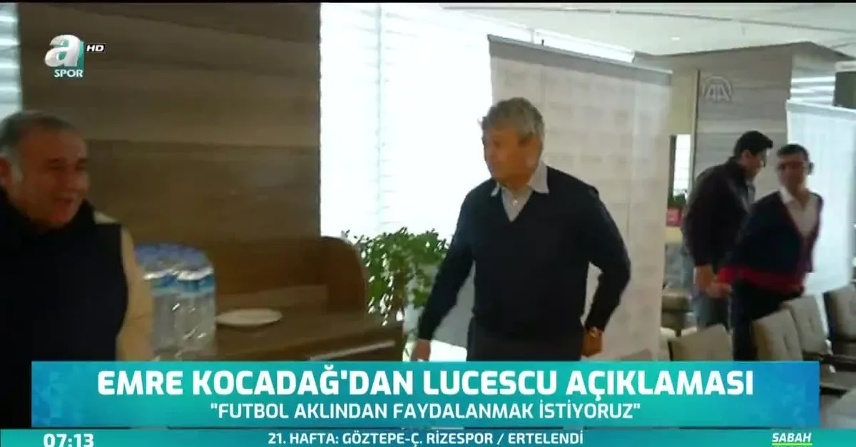 Emre Kocadağ'dan Lucescu açıklaması