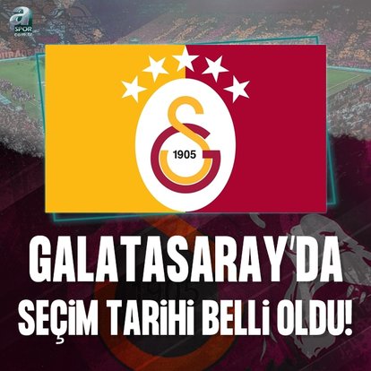 Galatasaray’da seçim tarihi açıklandı!