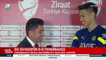 Fenerbahçe'de İrfan Can Eğribayat Sivasspor maçı sonrası konuştu! "Biz kazandıkça panik yapıyorlar"