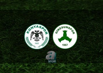 Konyaspor - Giresunspor | CANLI