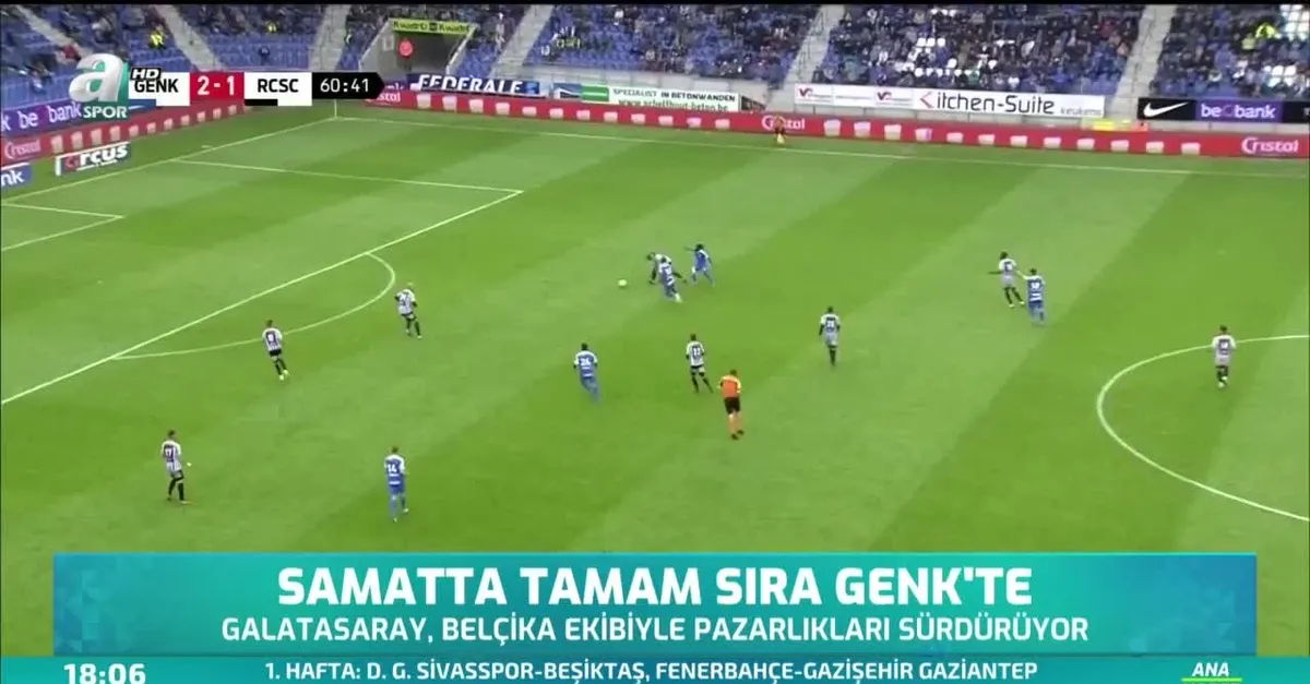 Samatta tamam sıra Genk'te