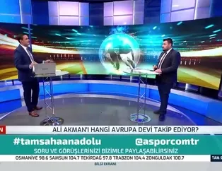 Canlı yayında açıkladı! "Ali Akman'ı isteyen takım..."