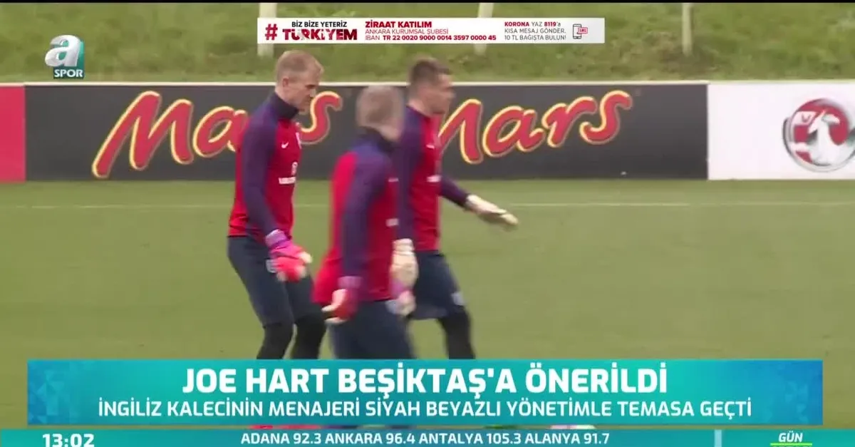 Joe Hart Beşiktaş'a önerildi