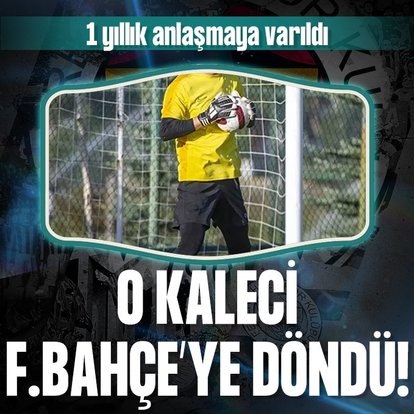O kaleci F.Bahçe’ye geri döndü!