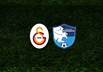 Galatasaray - BB. Erzurumspor maçı saat kaçta ve hangi kanalda?