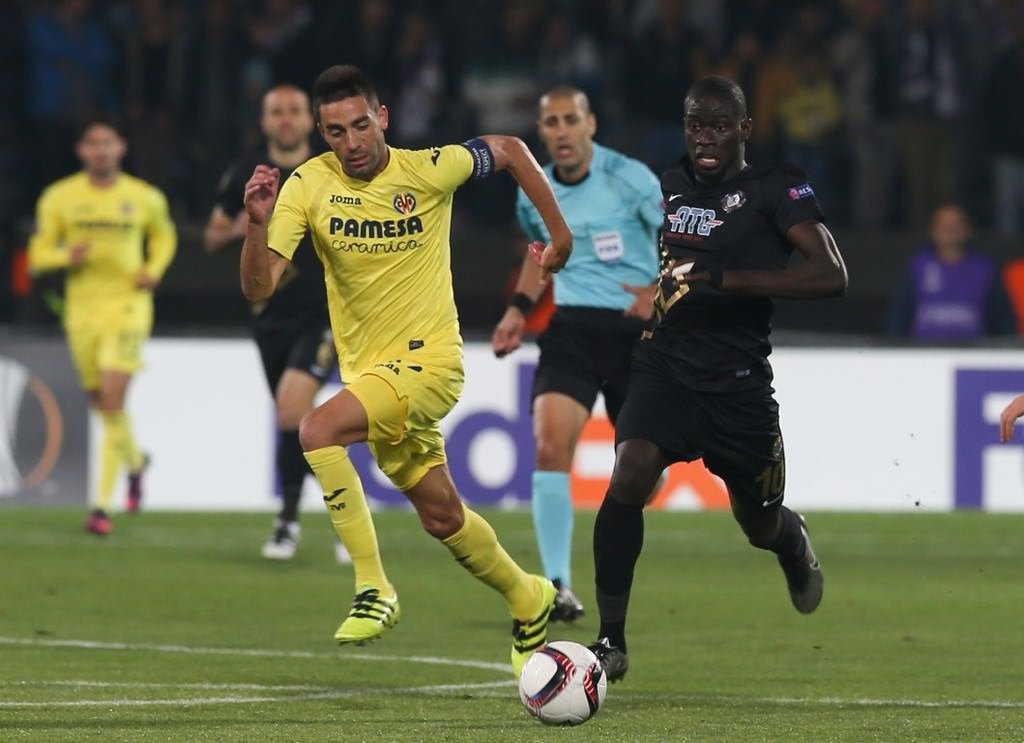Osmanlıspor - Villarreal maçından kareler