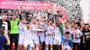 Beşiktaş’ta Ziraat Türkiye Kupası kutlaması!