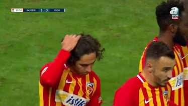 GOL | Kayserispor 1-0 Iğdır FK