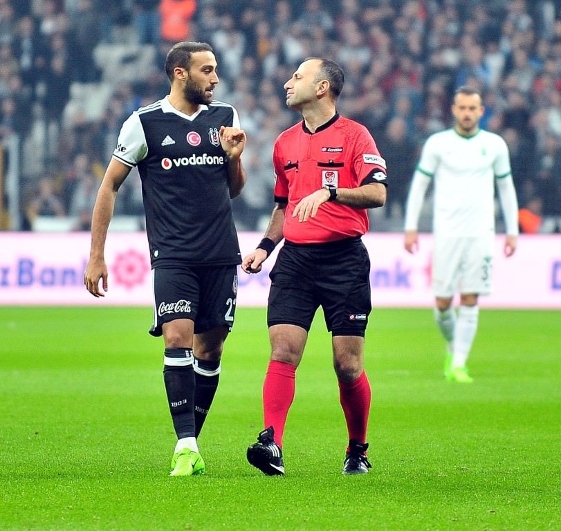 Beşiktaş-Akhisar Belediyespor karşılaşmasından kareler