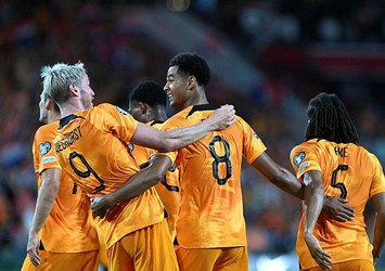 Hollanda 3 puana 3 golle uzandı!