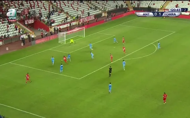 Antalyaspor 1-1 Yomraspor