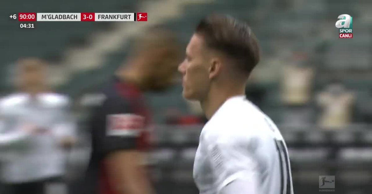GOL | Borussia Mönchengladbach 4-0 Eintracht Frankfurt