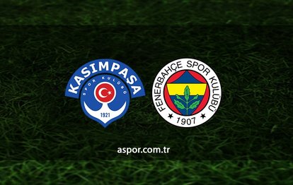 CANLI İZLE 🔥 | Kasımpaşa - Fenerbahçe maçı ne zaman, saat kaçta ve hangi kanalda?
