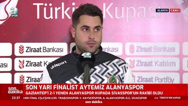 Felipe Sanchez Alanyaspor - Gaziantep FK maçı sonrası konuştu! "Sonradan giren oyuncular..."