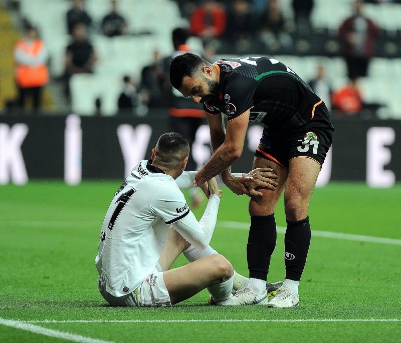 Beşiktaş - Alanyaspor maçından kareler