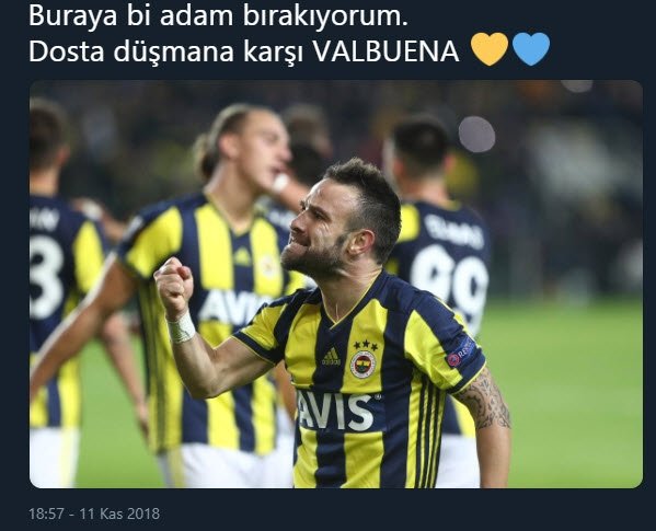 Sosyal medyada Valbuena çılgınlığı!