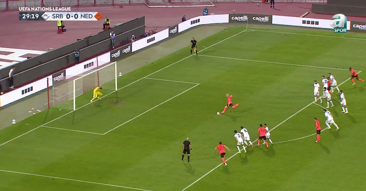 Sırbistan 1-2 Hollanda | MAÇ ÖZETİ