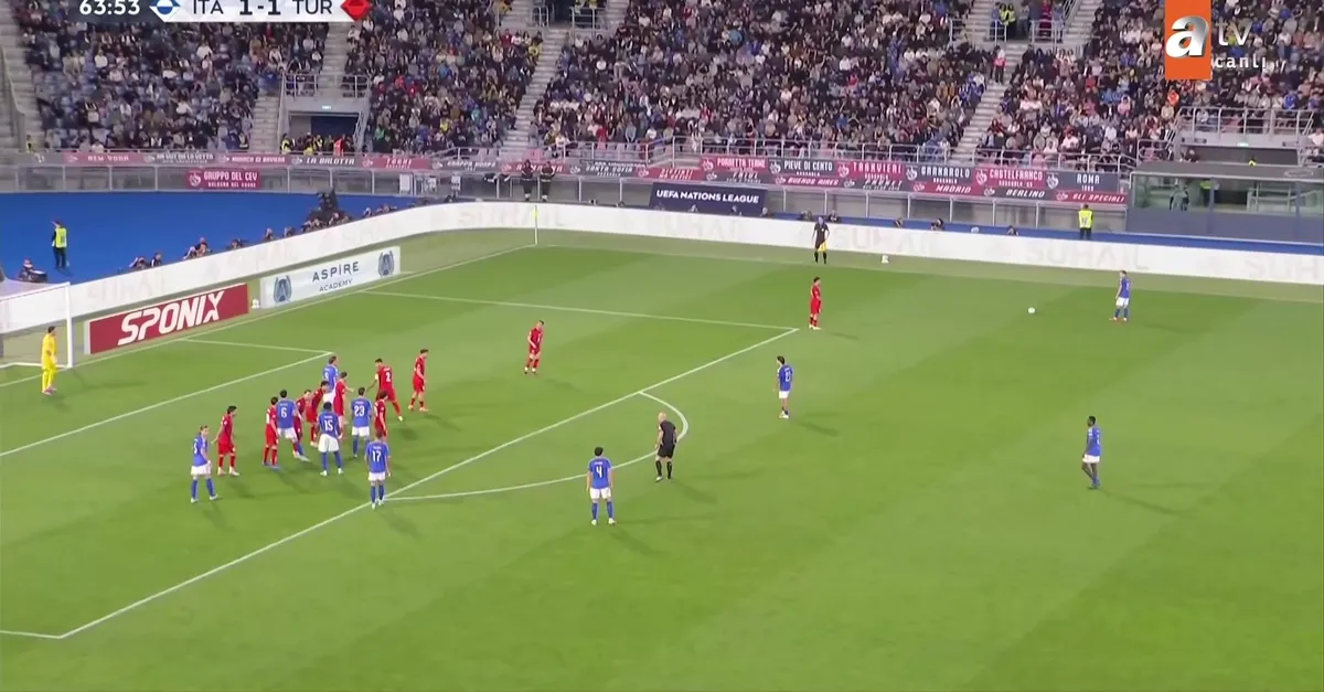 GOL | İtalya 2-1 Türkiye