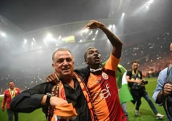 Terim'den Onyekuru'ya: 'İyi şanslar evlat'