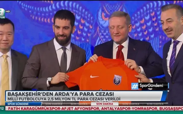 Başakşehir'den Arda Turan'a ağır fatura!