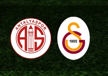 Antalyaspor-Galatasaray maçı CANLI