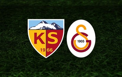 Kayserispor – Galatasaray maçı CANLI | Kayserispor – Galatasaray maçı ne zaman, saat kaçta ve hangi kanalda? | GS MAÇI CANLI SKOR