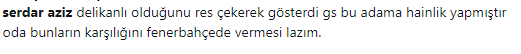 Sosyal medyada Serdar Aziz yorumları!