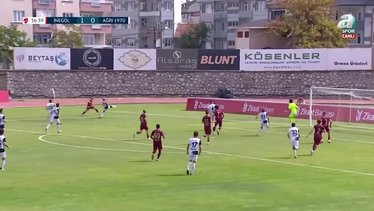 İnegölspor 1-2 Ağrı 1970 Spor | MAÇ ÖZETİ