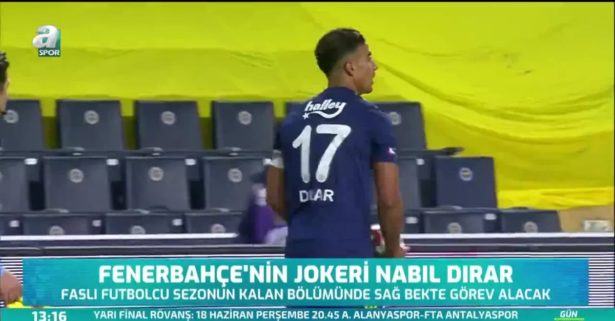 Fenerbahçe'nin jokeri Nabil Dirar