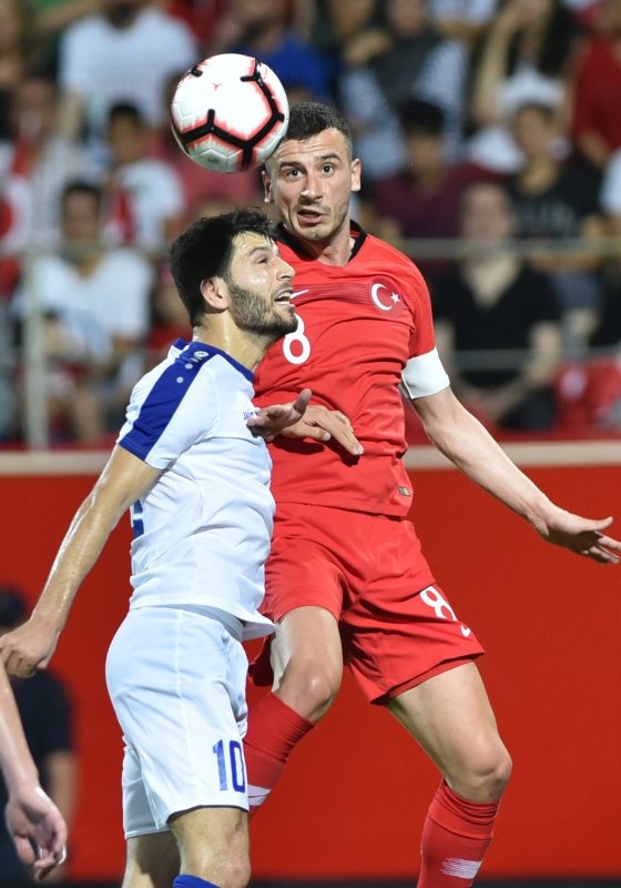 Türkiye - Özbekistan maçından kareler...