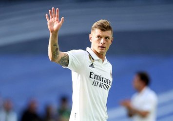 Toni Kroos yeniden Real Madrid yolunda