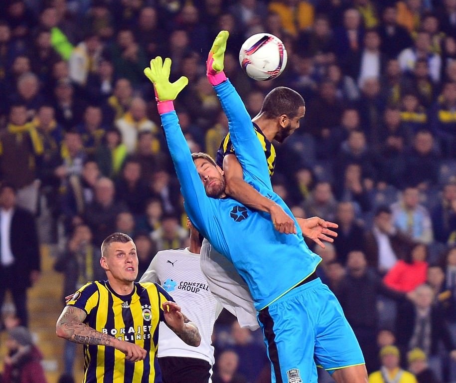 Fenerbahçe-Krasnodar karşılaşmasından kareler