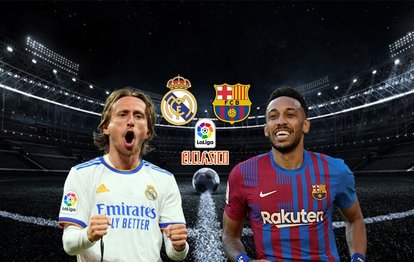 Real Madrid - Barcelona maçı CANLI İZLE Real Madrid - Barcelona maçı canlı anlatım