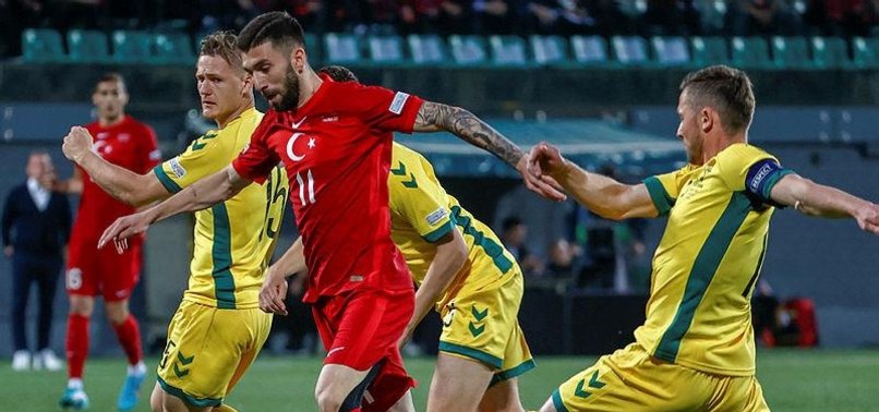 Litvanya - Türkiye maçında penaltı kararı! İşte o pozisyon