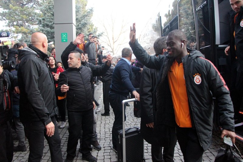 Bolu’da Galatasaray izdihamı yaşandı