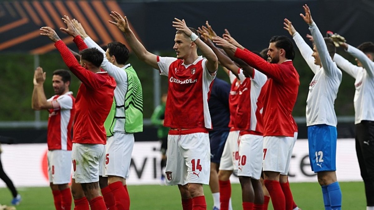 UEFA Avrupa Ligi'nde Braga, Ferencvaros'u yenerek çeyrek finale çıktı!