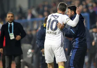 Robin van Persie'den sürpriz mesaj