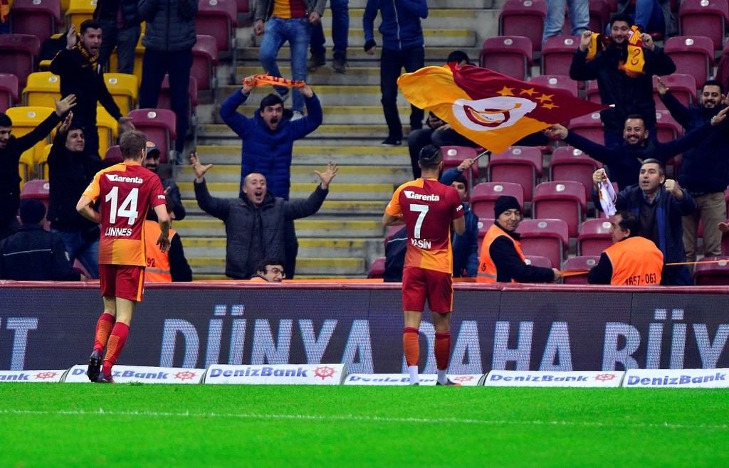 Galatasaray-Bursaspor karşılaşmasından kareler