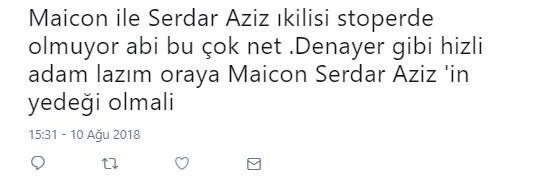 Galatasaray Da Maicon Soru Isareti