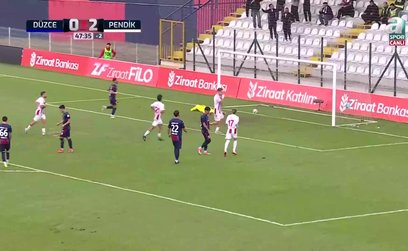 GOL | Düzcespor 0-2 A.G. Pendikspor