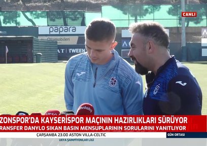 Danylo Sikan: Trabzon bir futbol şehri