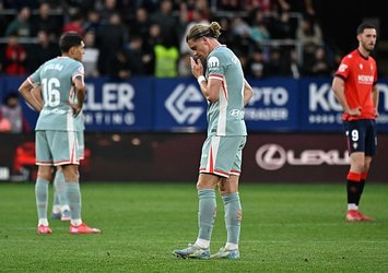 Atletico Madrid'e şok skor!