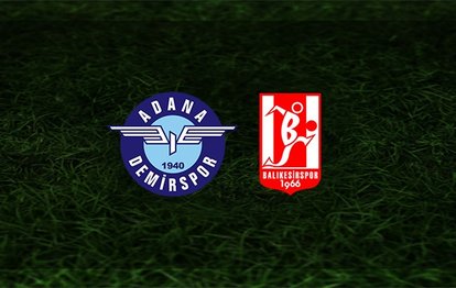 Adana Demirspor - Balıkesirspor maçı ne zaman, saat kaçta ve hangi kanalda? | TFF 1. Lig