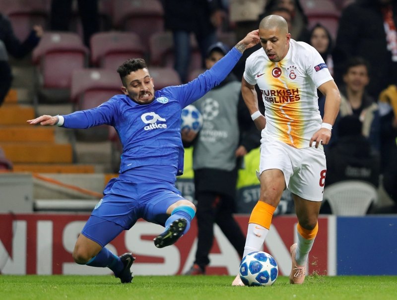 Galatasaray - Porto maçından kareler