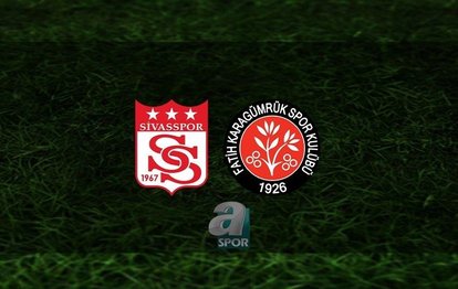 Sivasspor - Fatih Karagümrük maçı CANLI İZLE Sivasspor - Fatih Karagümrük maçı CANLI ANLATIM